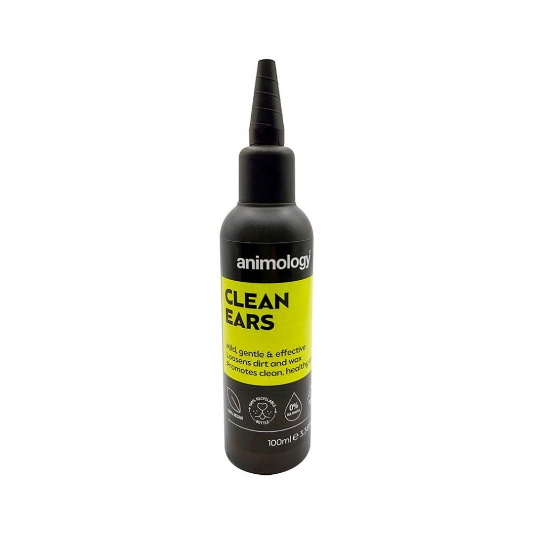 Animology Clean Ears for Dogs is a gentle yet efficient cleaning solution that effectively removes wax, dirt, and other debris from your pup's ears.
