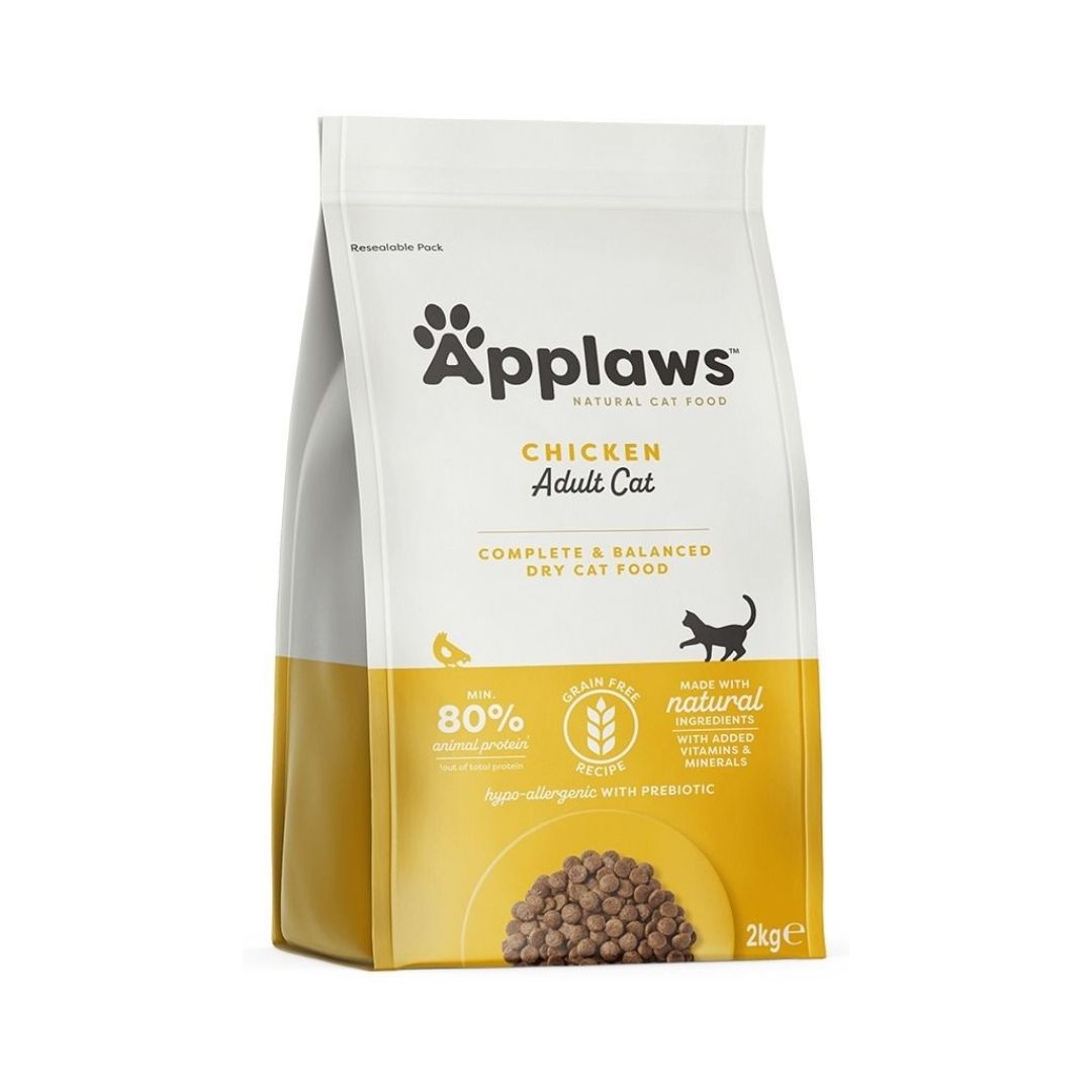 Applaws Chicken Dry Cat Food – High Protein, Allergy-Friendly Nutrition for Adult Cats