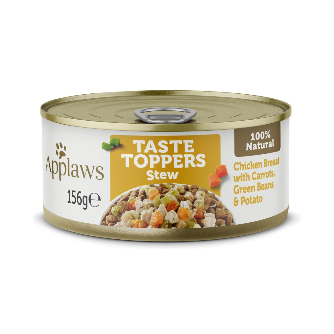 Applaws Taste Toppers Stew Chicken with Vegetables Wet Dog Food