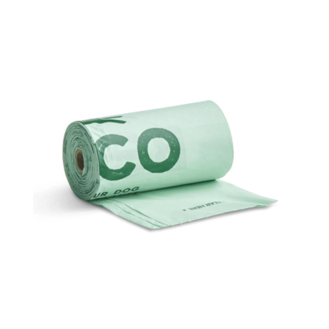 Beco Pets Unscented Compostable Dog Poop Bags in Dubai: Eco-Friendly & Home Compostable - Actual Bag