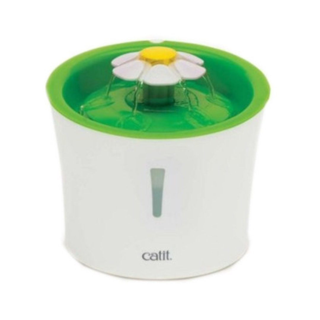 Catit Senses 2.0 Flower Cat Drinking Fountain - front view