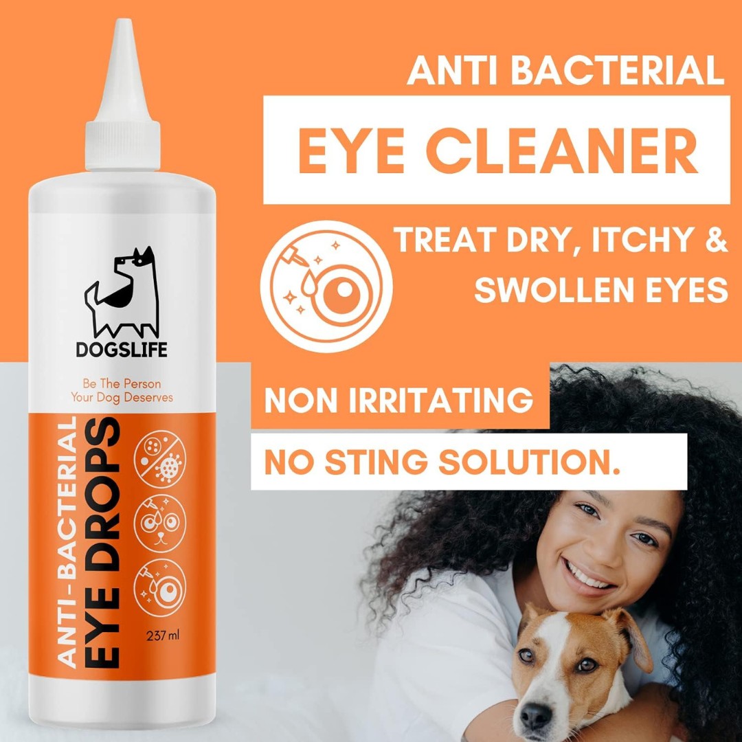 Elevate your dog's eye care routine with DogsLife Eye Drops Dog – a testament to quality, safety, and effectiveness—order now for a brighter and healthier outlook for your canine companion.