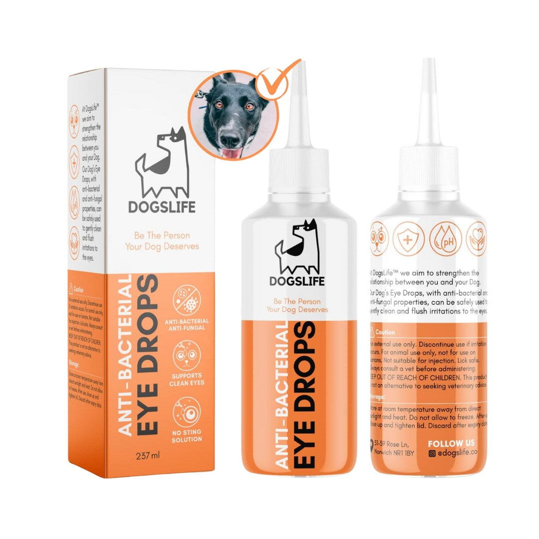 Elevate your dog's eye care routine with DogsLife Eye Drops Dog – a testament to quality, safety, and effectiveness—order now for a brighter and healthier outlook for your canine companion.