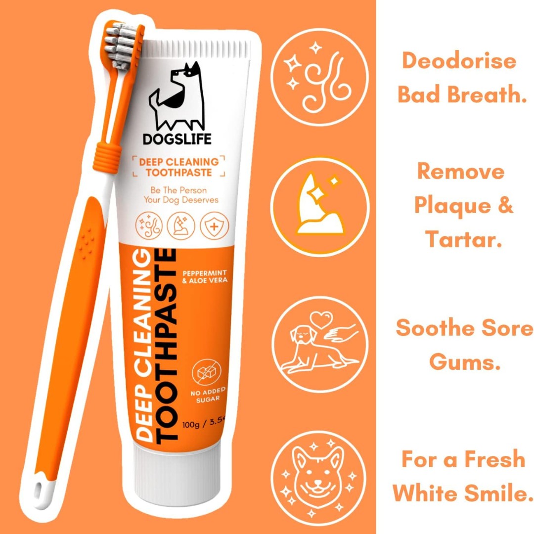 DogsLife Dog Dental Care Kit - Benefits
