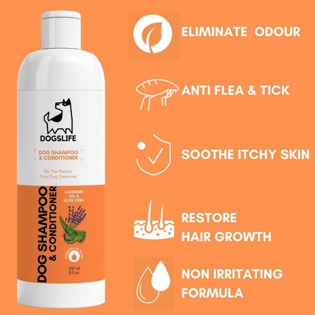 DogsLife Dog Shampoo & Conditioner - Benefits