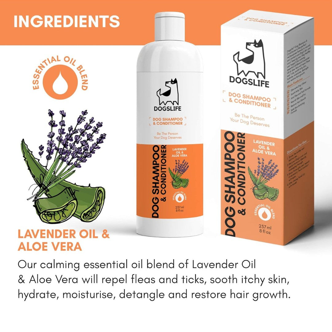 DogsLife Dog Shampoo & Conditioner - Ingredients