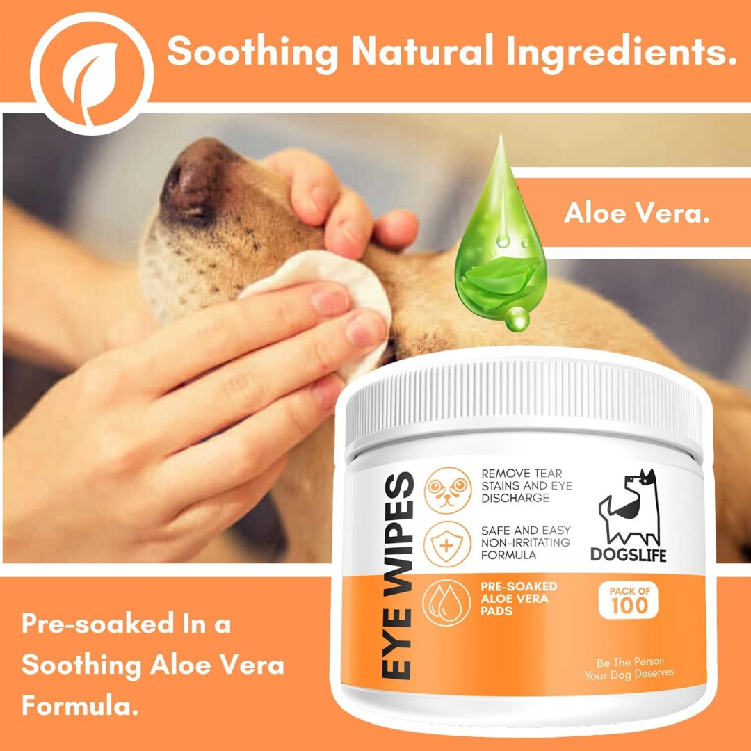 DogsLife Dog Eye Wipes Aloe Vera - Ingredients
