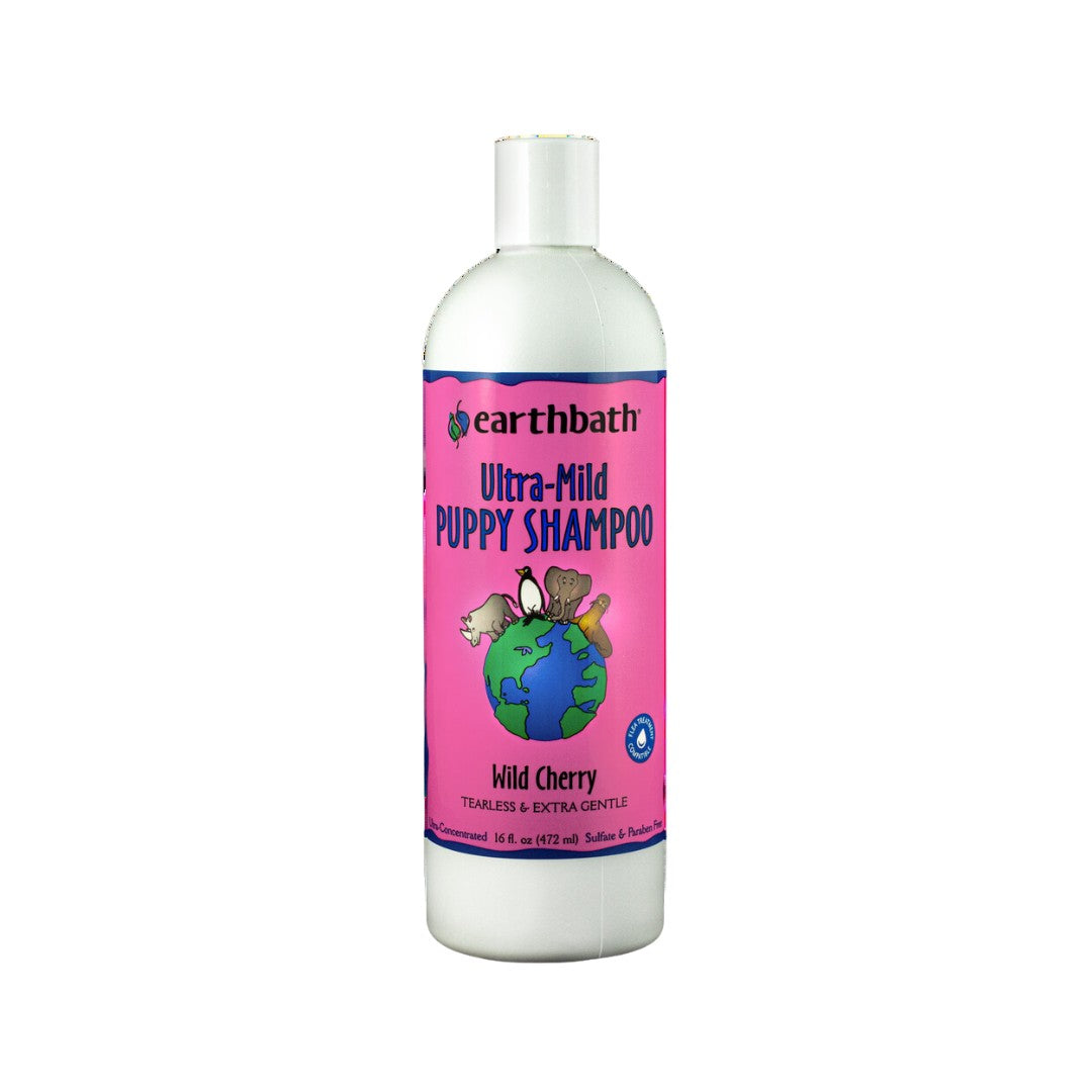 Earthbath Ultra-Mild Puppy Shampoo – Wild Cherry