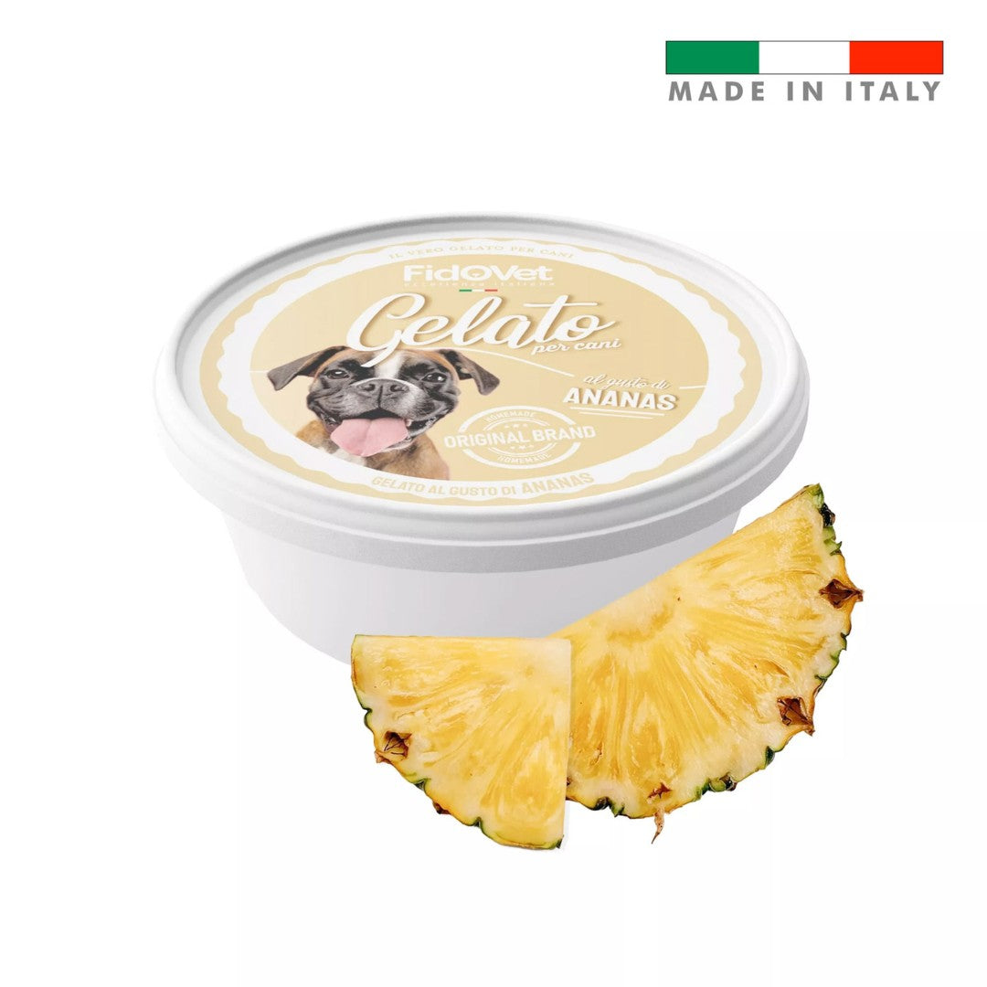 FidoVet Gelato Pineapple Ice Cream Treat for Dogs – 40g - product image 3