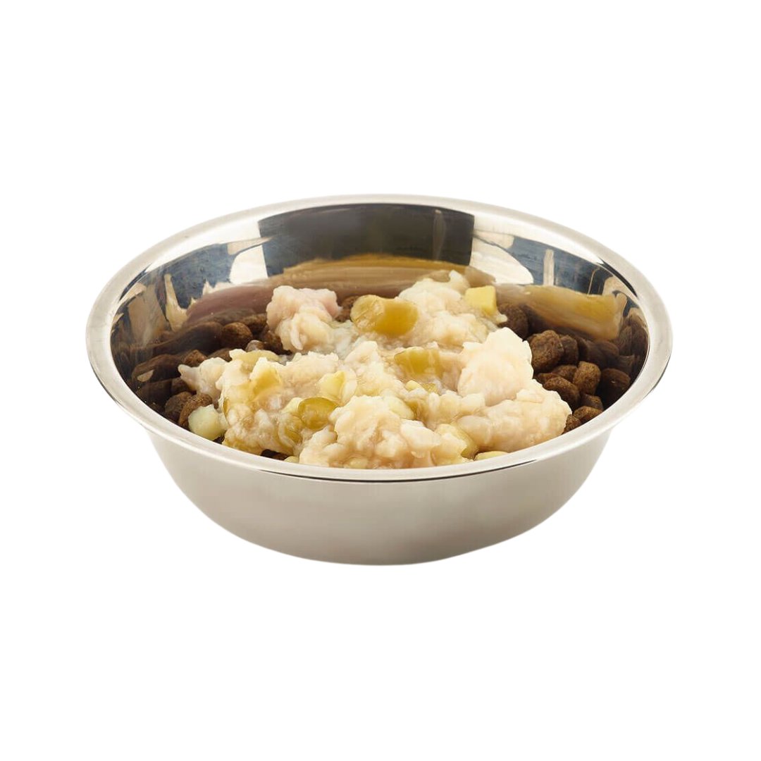Fish4Dogs Fish with Green Bean Dog Wet Food - Premium Blend of White Fish, Green Beans, and Sweet Potatoes - Food Topper