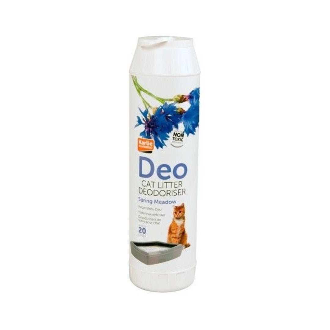 Flamingo Cat Litter Deodoriser Spring Meadow - Neutralises Odours and Spreads Freshness in Dubai.