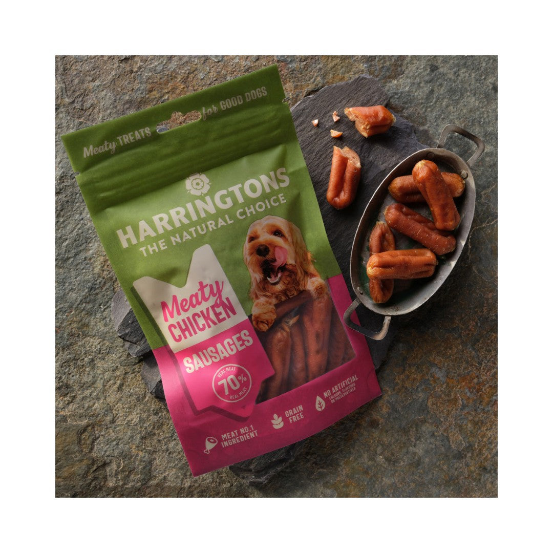 Harringtons Chicken Sausage High Meat Dog Treats - Grain-Free Treats for Dogs in Dubai - AD