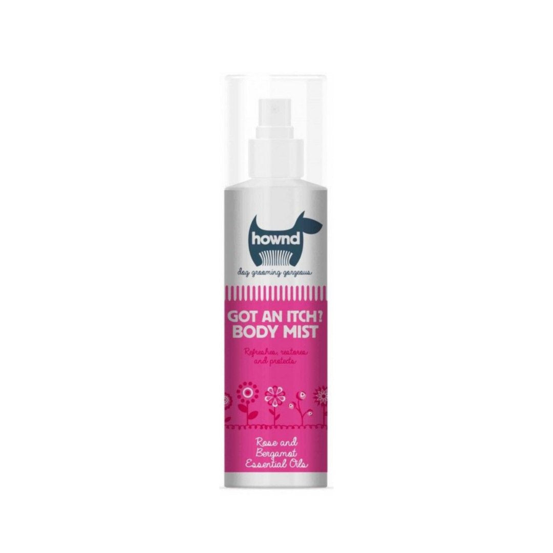 Hownd Got an Itch? Dog Body Mist - Soothing Mist for Itchy Skin and Glossy Coats - Front Bottle