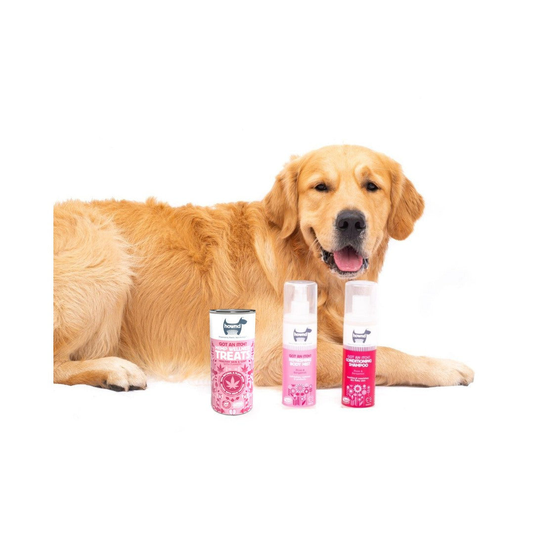 Hownd Got An Itch Dog Shampoo - Soothing Shampoo for Itchy Skin and Lustrous Coats - AD