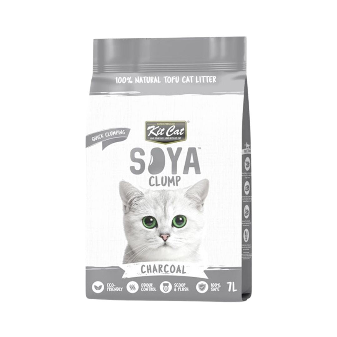 Kit Cat Soya Clump Charcoal Eco Litter Dubai
