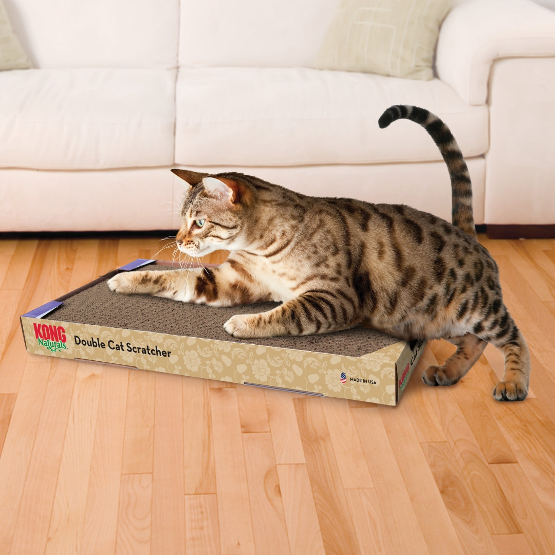 Kong Naturals Double Cat Scratcher - AD