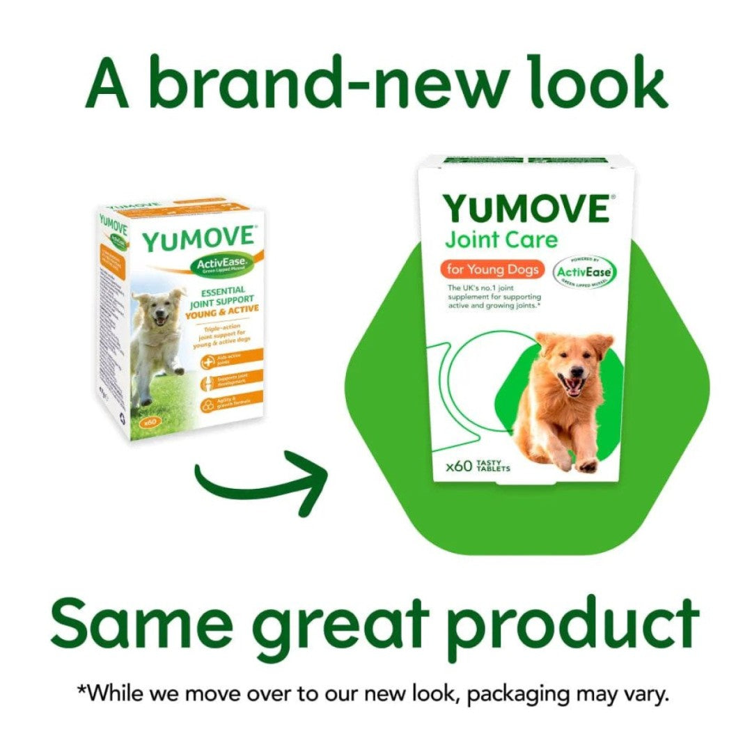 Lintbells Yumove Young and Active 60 Tablets may be the answer. This supplement is clinically proven to improve joint flexibility and maintain supple joints in as little as 6 weeks - New Look.