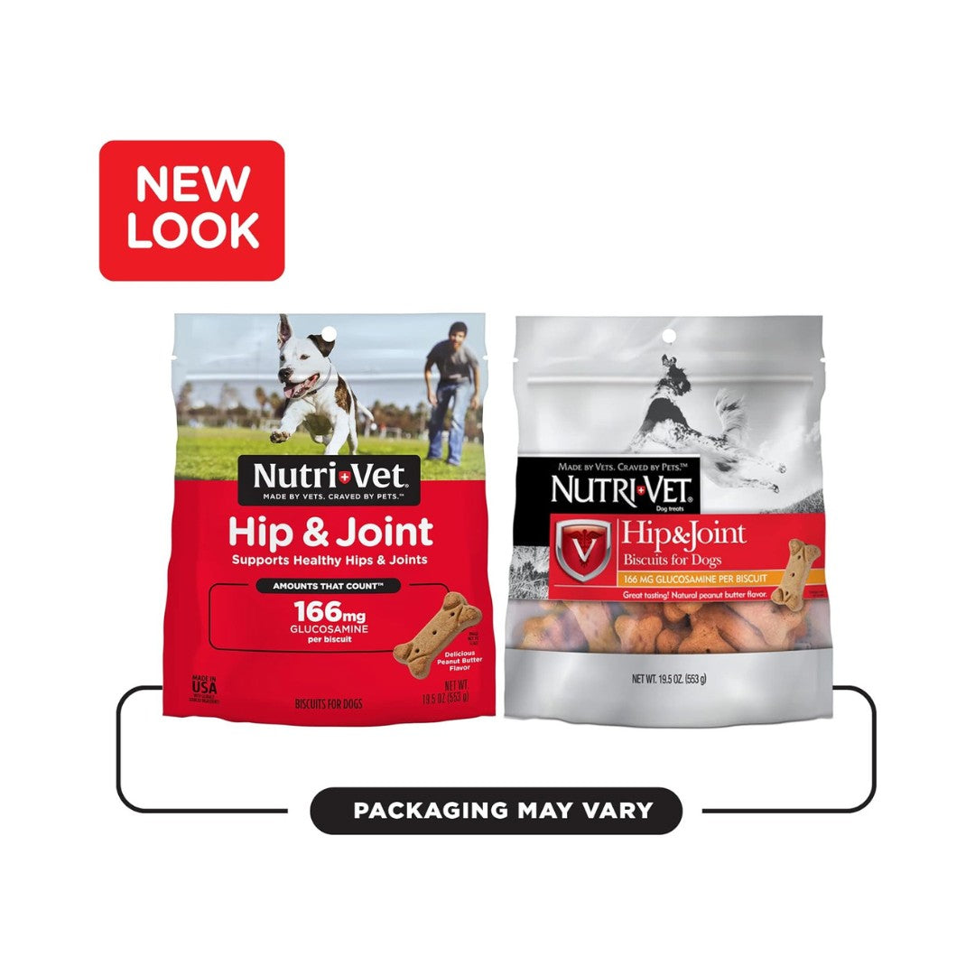 Nutri-Vet Hip & Joint 166mg Biscuits for Dogs - Image 2