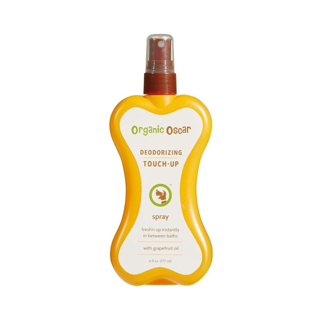 Organic Oscar Dog Deodorizing Spray - Front Bottle