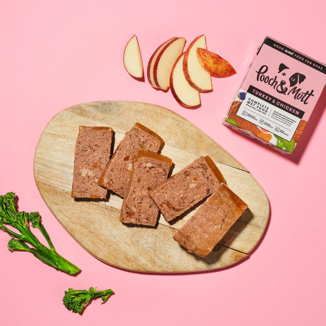 Pooch & Mutt Turkey & Chicken Dog Wet Food - Ingredients
