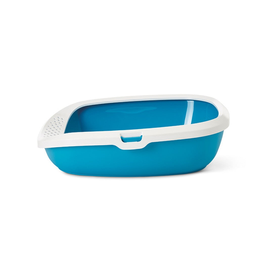 Savic Gizmo Cat Litter Tray - Blue Side