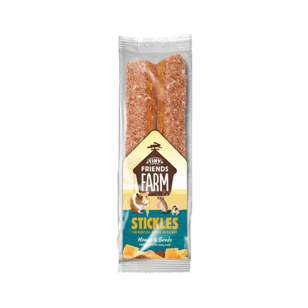 Supreme Honey & Seeds Stickles Small Animal Treats - Front Bag
