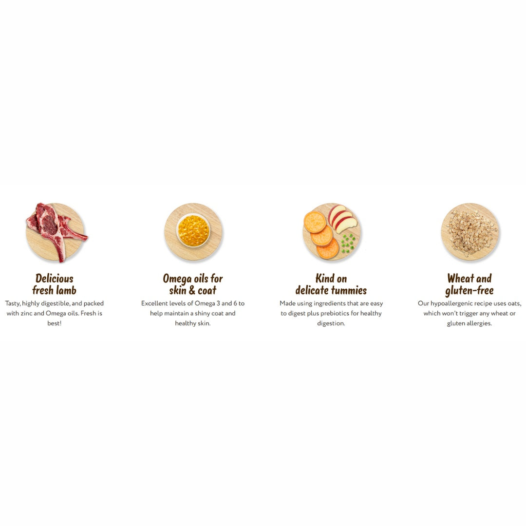 Symply Adult Fresh Lamb Dry Dog Food - Ingredients