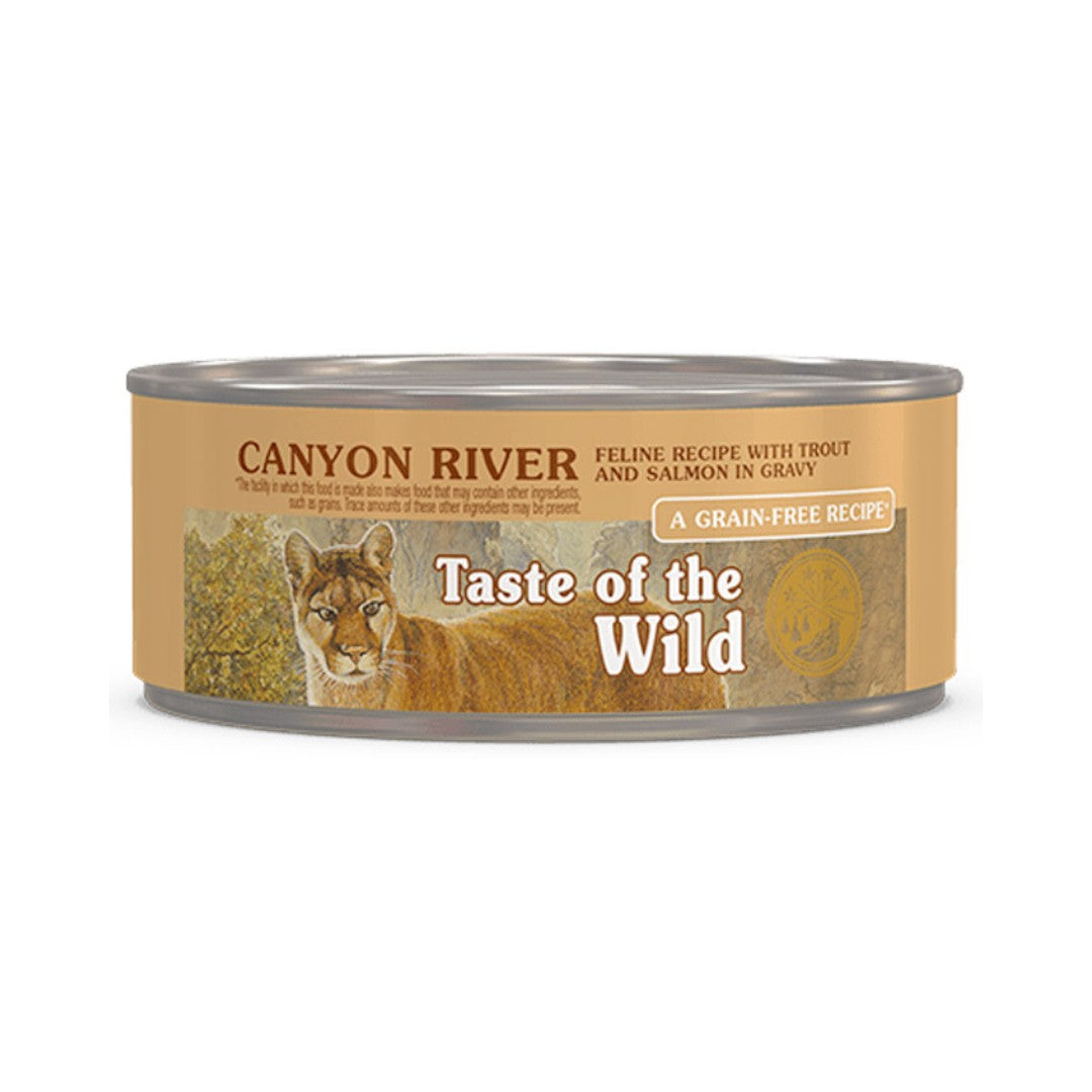 Taste of the Wild Canyon River Trout & Salmon in Gravy Cat Wet Food – 85g
