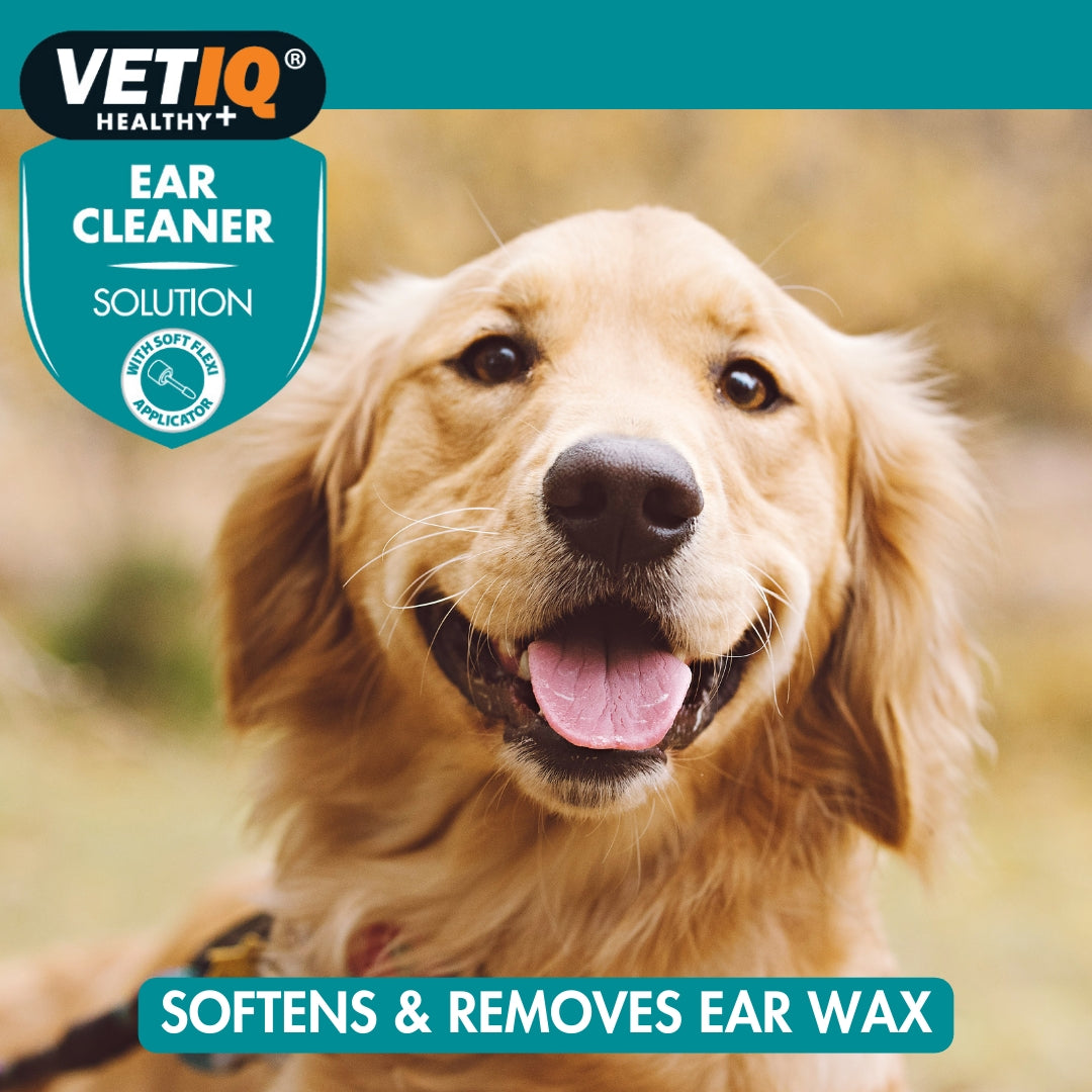VetIQ Ear Cleaner Solution for Cats and Dogs - Benefits