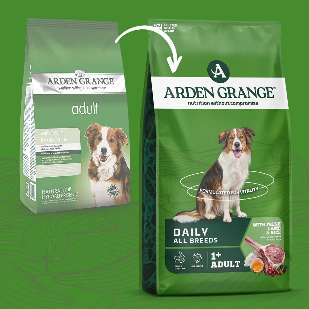 Arden Grange Daily All Breeds Adult Fresh Lamb & Rice Dry Dog Food product image 2