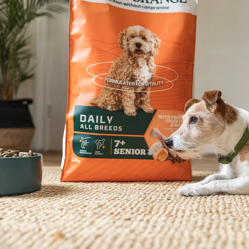 Arden Grange Daily All Breeds Senior with Fresh Chicken & Rice Dry Dog Food product detail