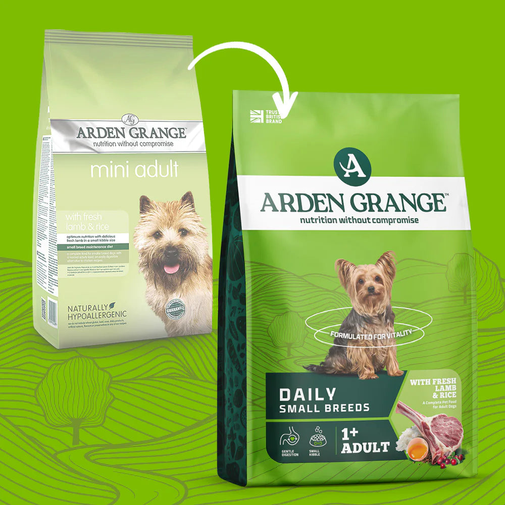 Arden Grange Daily Small Breeds Adult with Fresh Lamb & Rice Dry Dog Food product detail