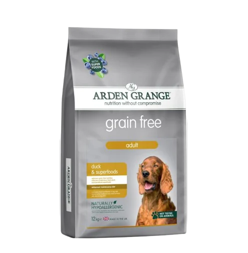 Arden Grange Grain Free Adult Duck & Superfoods Dry Dog Food - 12 kg