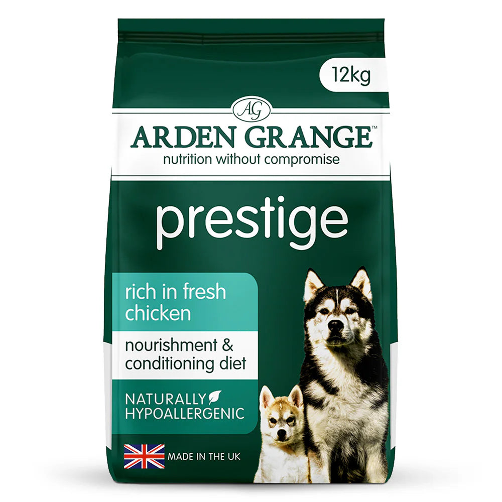 Arden Grange Prestige Rich in Fresh Chicken Dry Dog Food - 12 kg front packshot