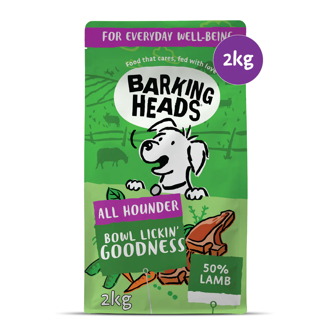 Barking Heads All Hounder Bowl Lickin' Goodness Lamb Dry Dog Food — 2 kg — product view 9