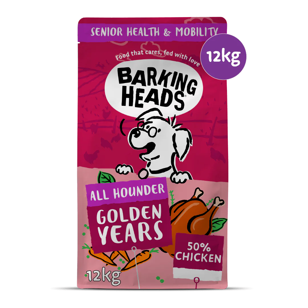 Barking Heads All Hounder Golden Years Chicken Dry Dog Food — 2 kg — product view 10
