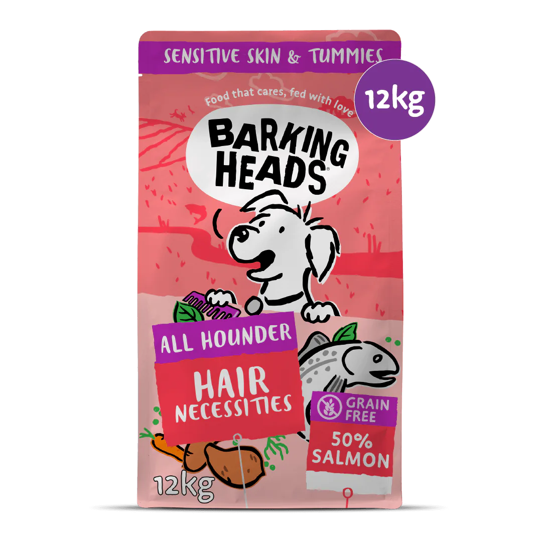 Barking Heads All Hounder Hair Necessities Salmon Dry Dog Food — 2 kg — product view 10