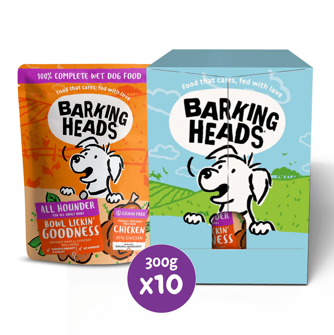 Barking Heads Bowl Lickin' Chicken Adult Wet Dog Food 300 g — 300 g