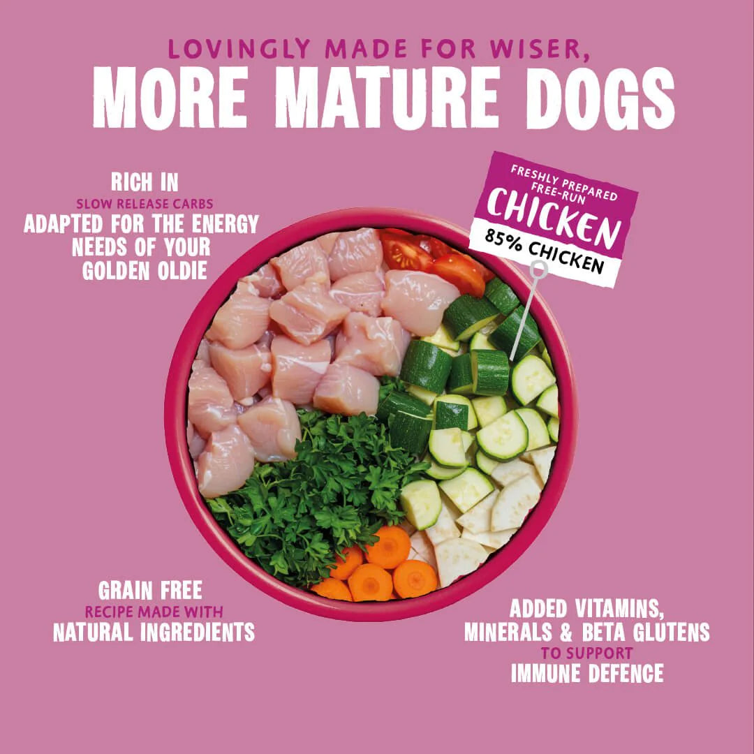 Barking Heads Golden Years Senior Wet Dog Food 300 g — 300 g — product view 3