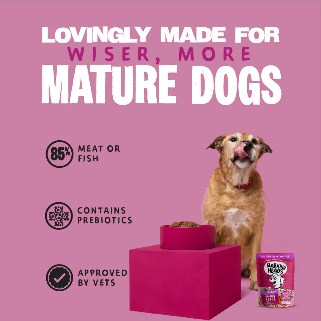 Barking Heads Golden Years Senior Wet Dog Food 300 g — 300 g — product view 5