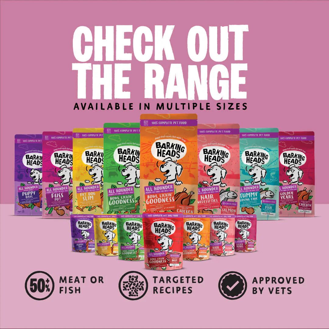 Barking Heads Golden Years Senior Wet Dog Food 300 g — 300 g — product view 7