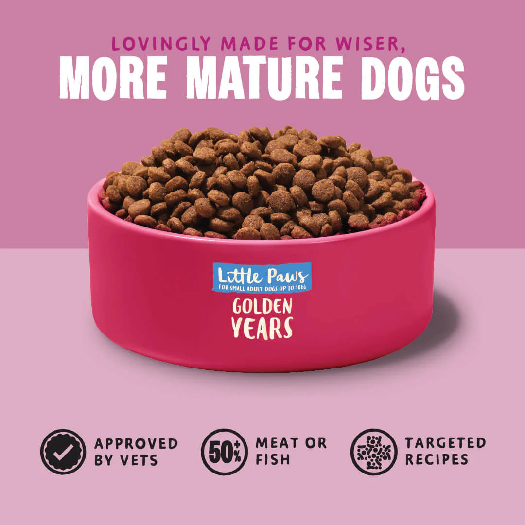Barking Heads Little Paws Golden Years Chicken Dry Dog Food — 1.5 kg — product view 2