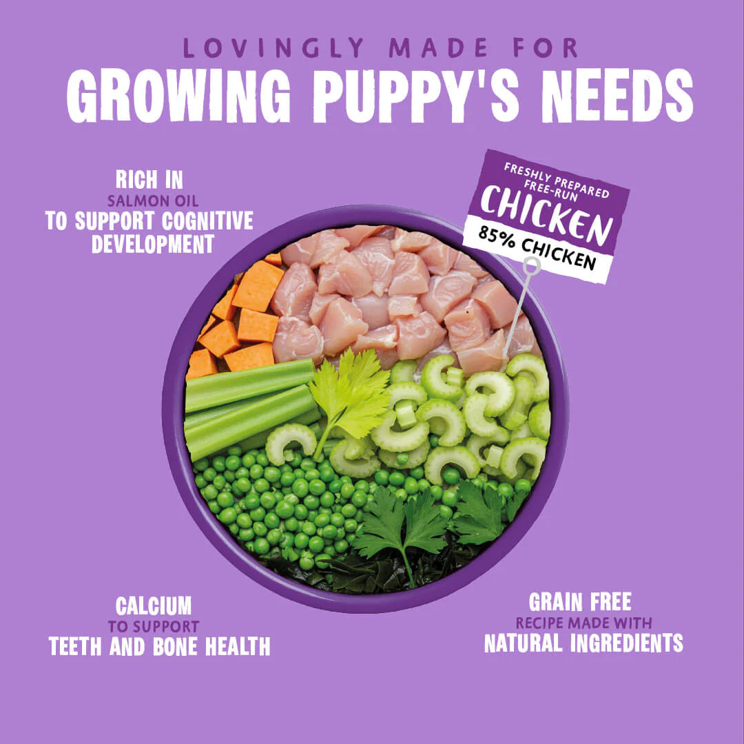 Barking Heads Puppy Days Chicken Wet Dog Food 300 g — 300 g — product view 3