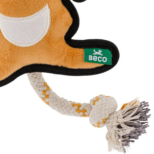 Beco Dual Material Kangaroo Soft Dog Toy by Beco – product detail 2