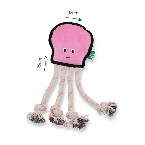 Beco Rough & Tough Octopus Recycled Dog Toy by Beco – product detail 3