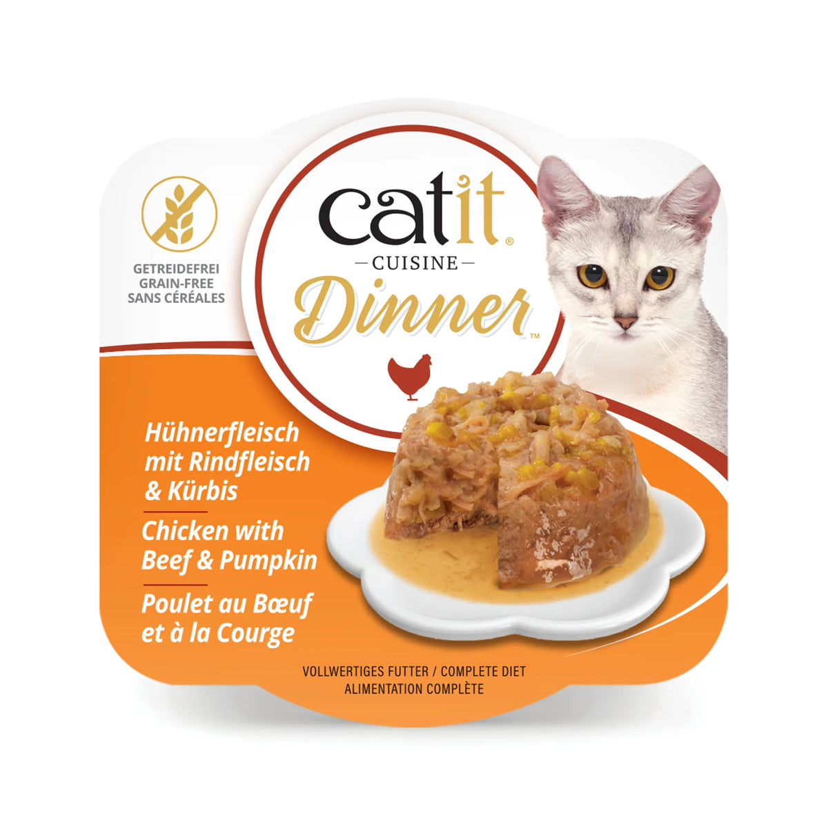 Catit Chicken Dinner Multipack, 12 x 75 g – product view 5