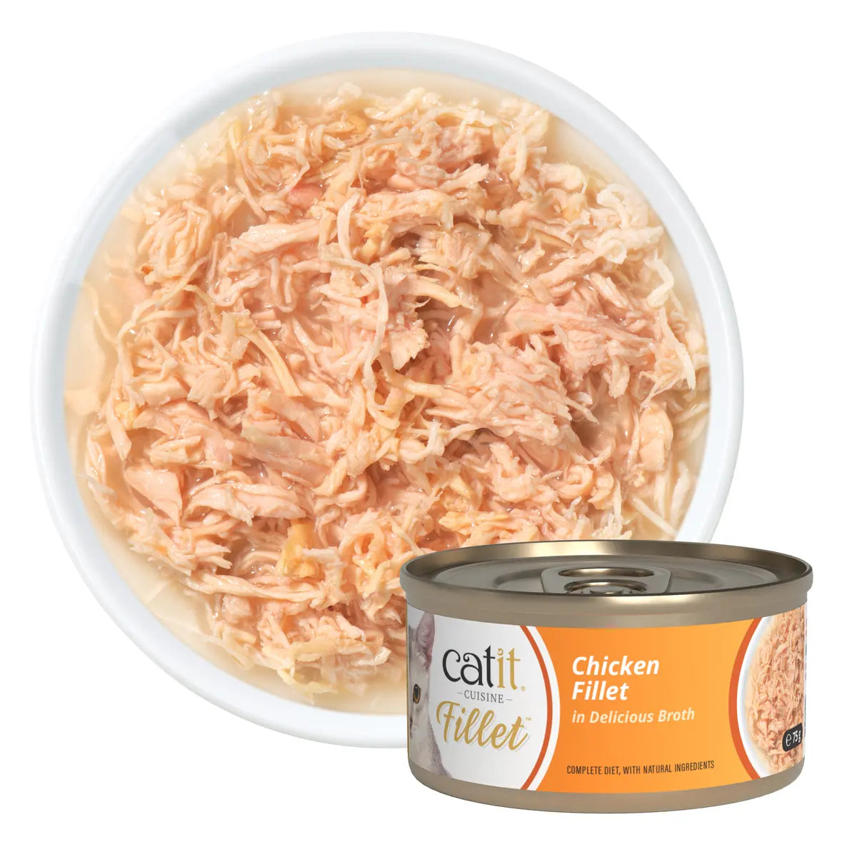 Catit Cuisine Chicken Fillet, 12 x 75 g – 12 × 75 g additional product view 2
