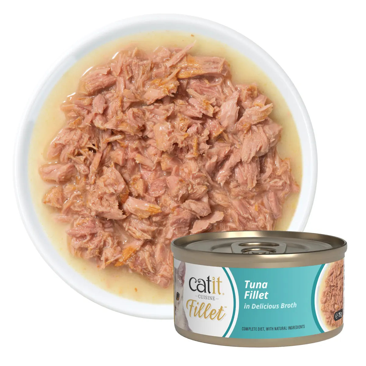 Catit Cuisine Tuna Fillet, 12 x 75 g – 12 × 75 g additional product view 2