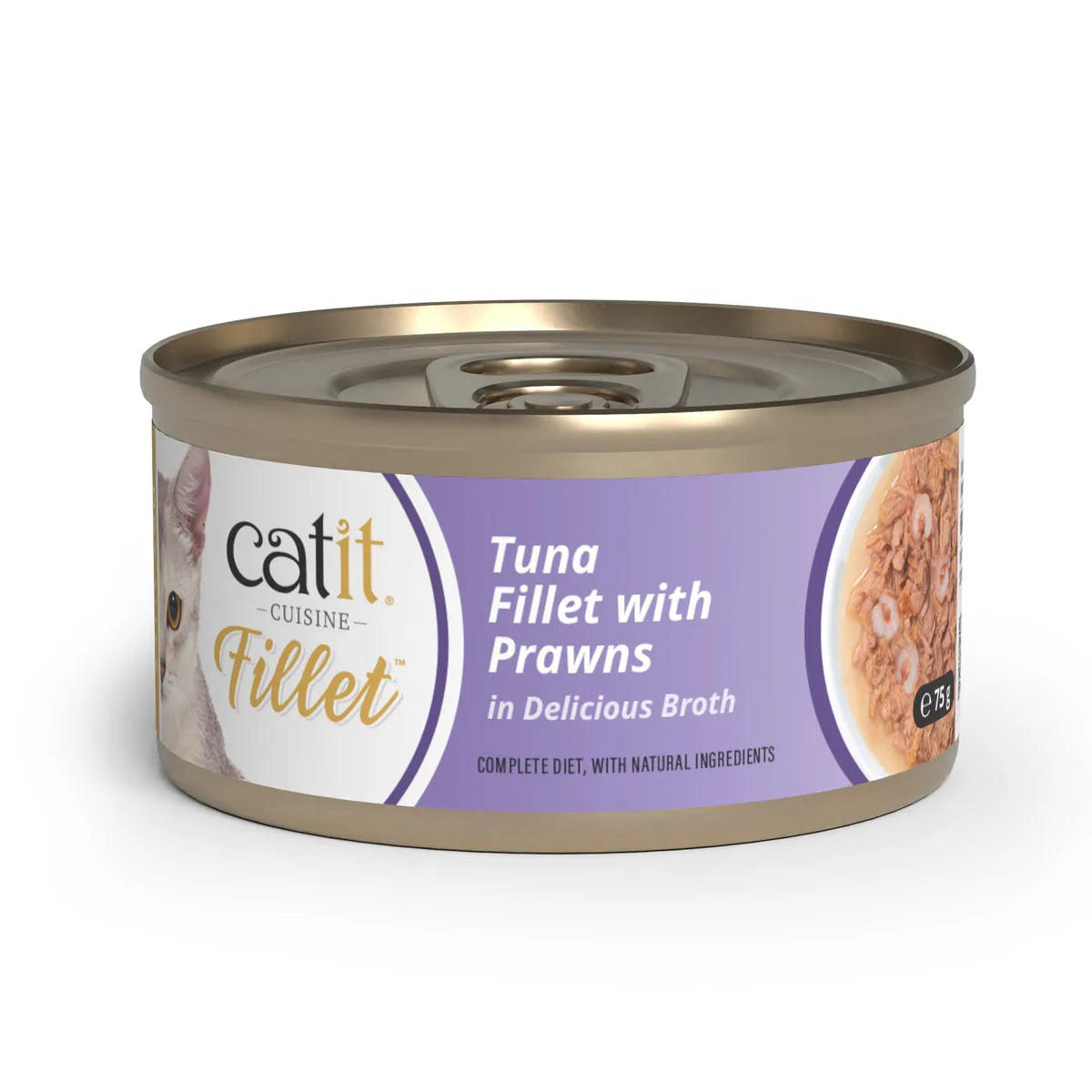 Catit Cuisine Tuna Fillet Variety Pack, 12 x 75 g – 12 × 75 g additional product view 2