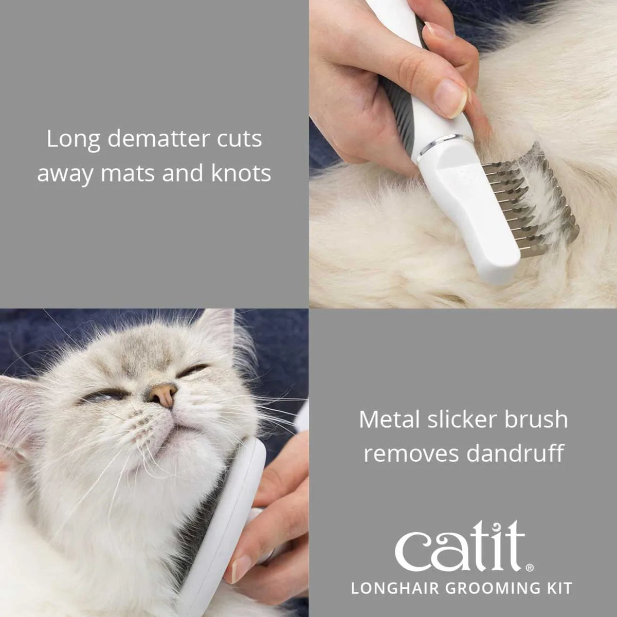 Catit Grooming Kit for Longhair – Longhair Kit additional product view 4